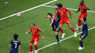 Belgium 2-2 Japan