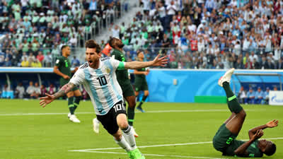 Nigeria 0-1 Argentina