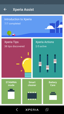 Xperia Actions